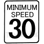 MINIMUM SPEED30