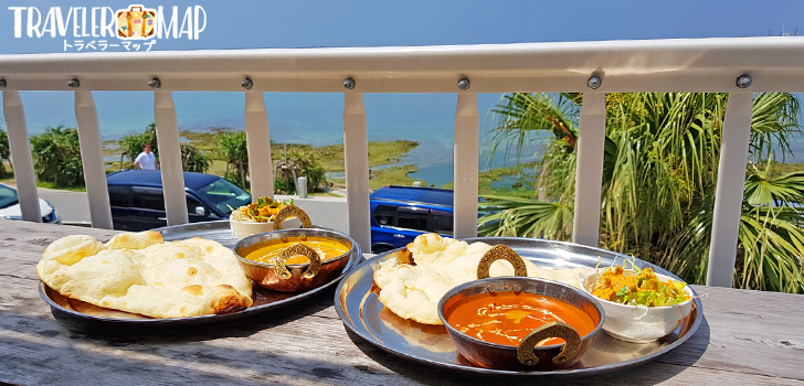 シーフードカレーとバターチキンカレー